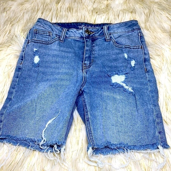 Wild Fable - Destroyed High Rise Shorts Size 0 - Picture 1 of 7